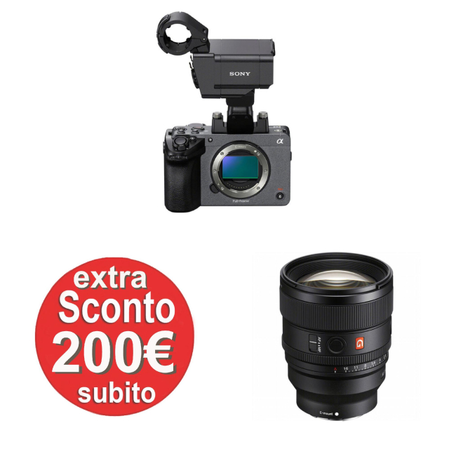 Sony Sony Alpha Cinema Line FX5 con impugnatura